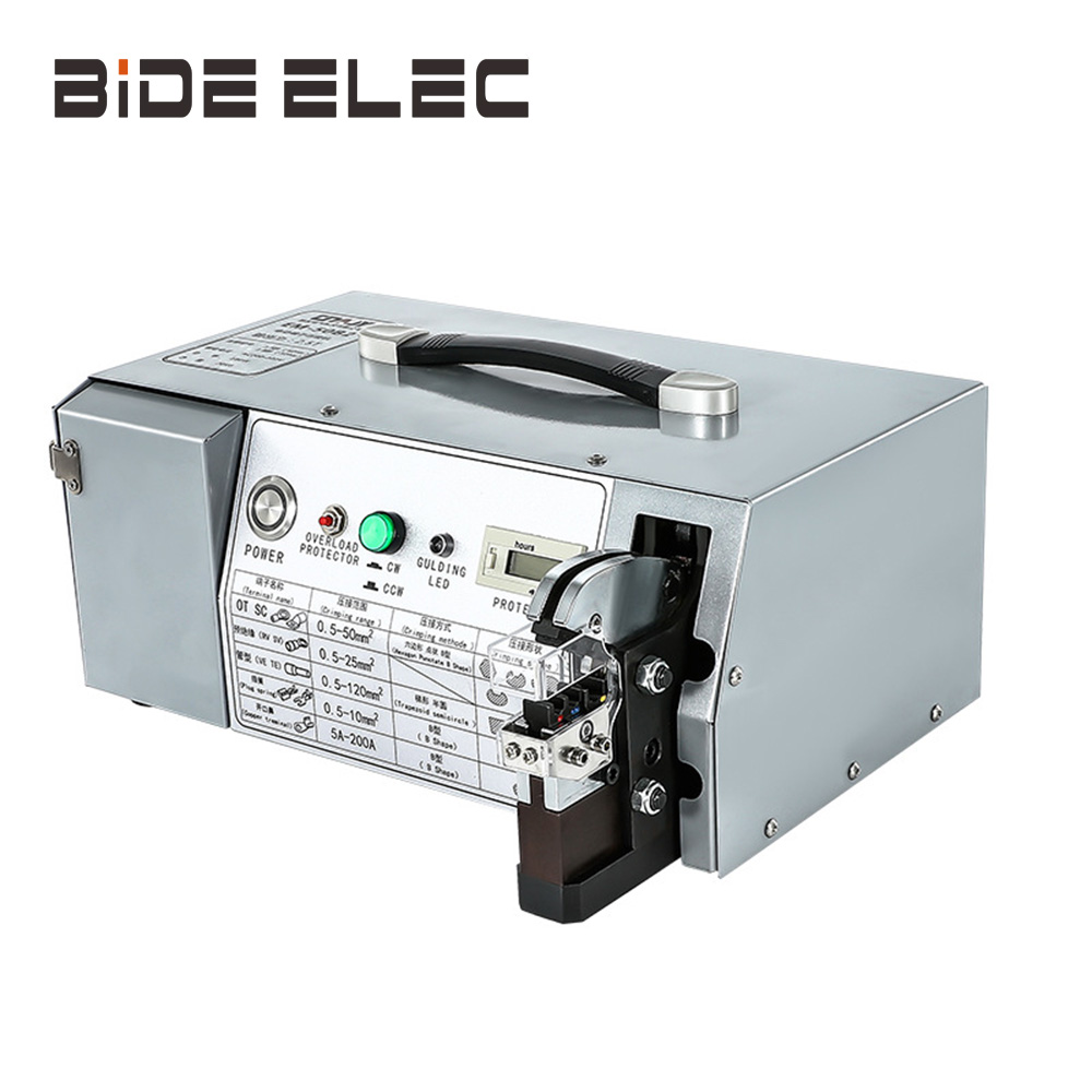 捷友JIEYOU-EM-50B2多功能电动式冷压端子压接机