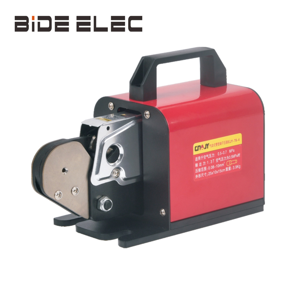 捷友JIEYOU-JY-T6-4-6气动自调式管型端子压线机