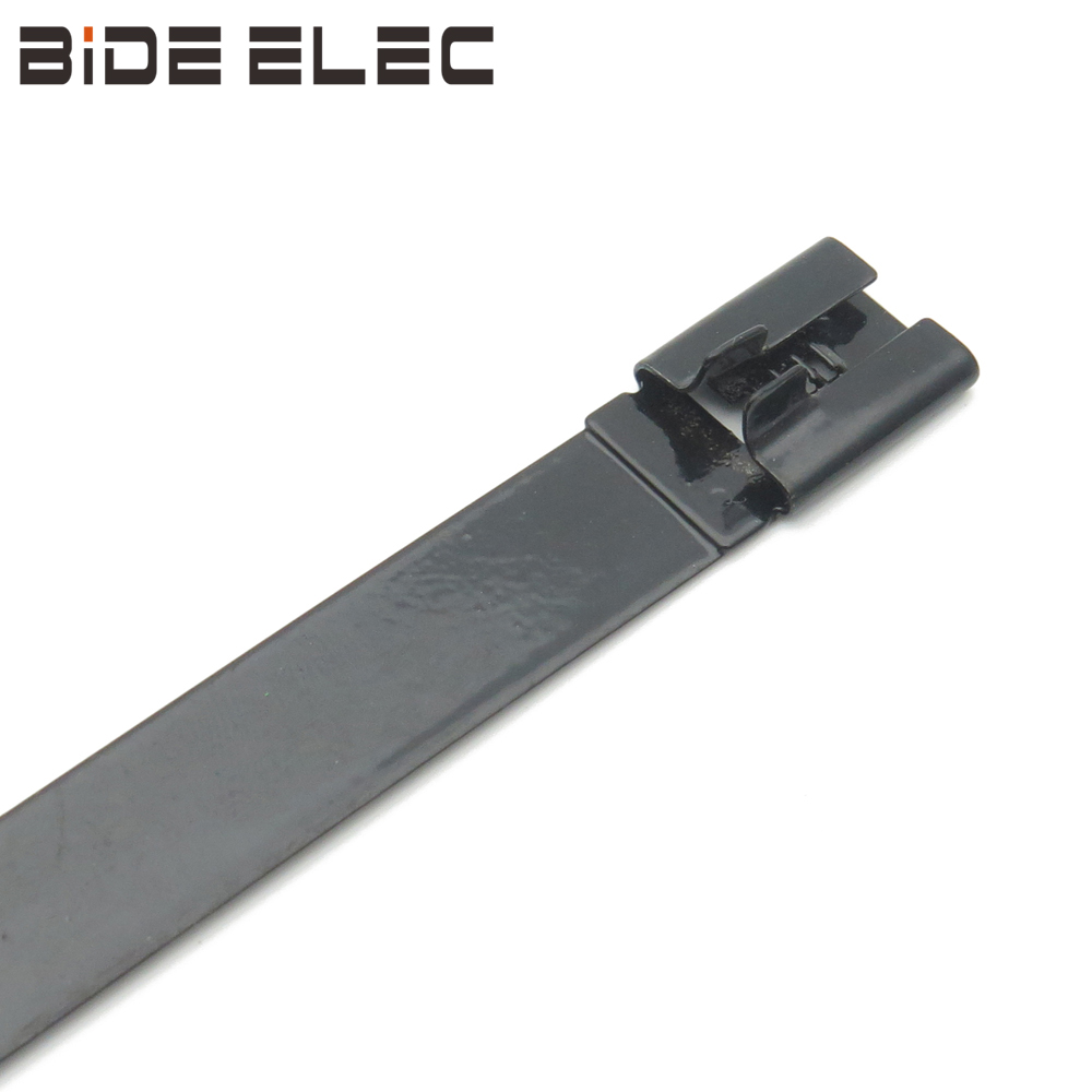 PMLT-7多勾式喷塑不锈钢阶梯扎带