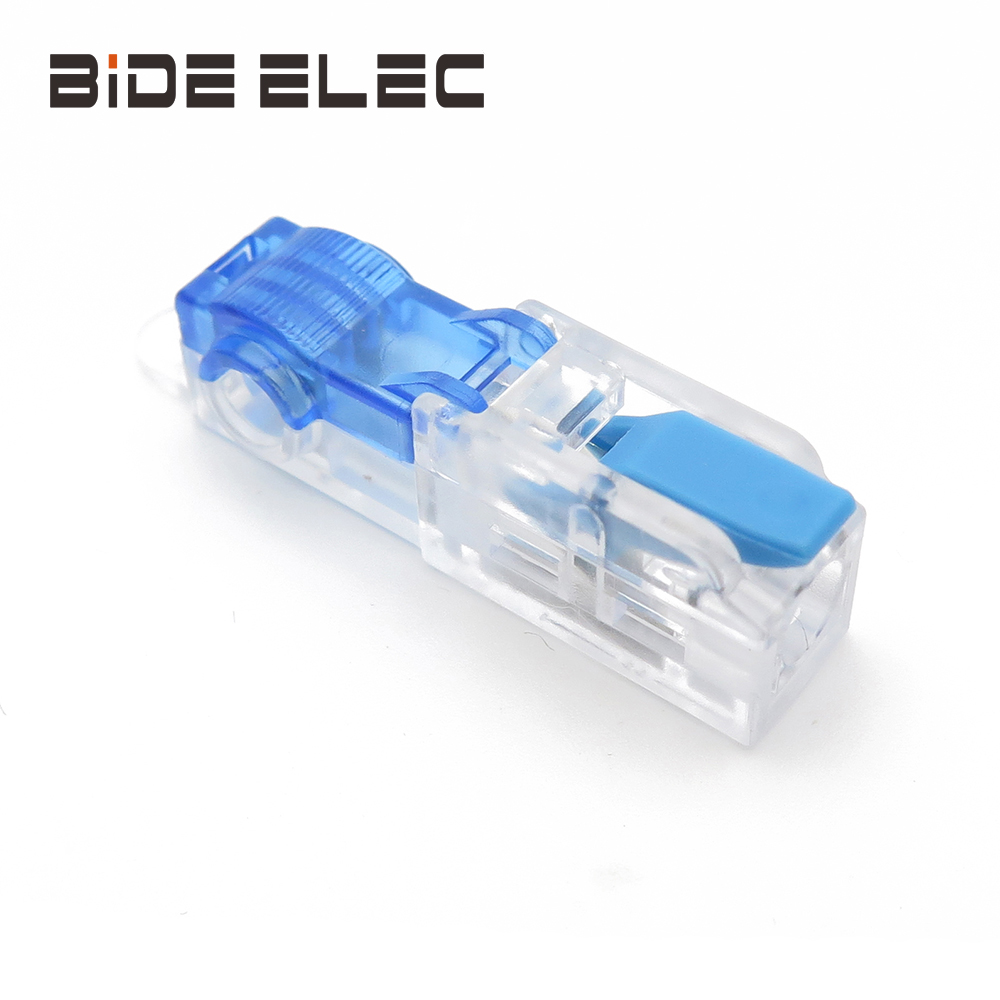 LT-T1B蓝色免破线快速万能电线连接器接线端子
