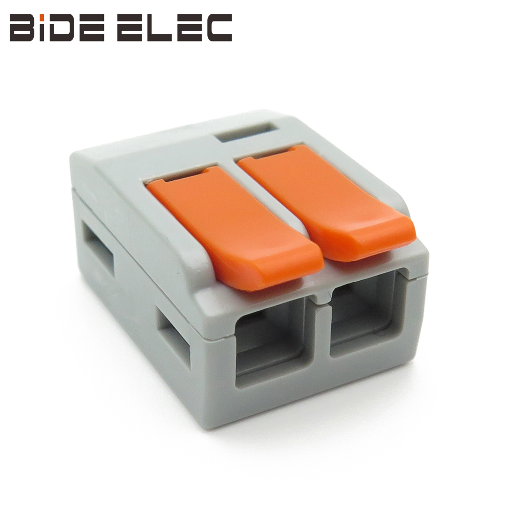 LT-612G灰色2孔6平方导线连接器快速接线端子