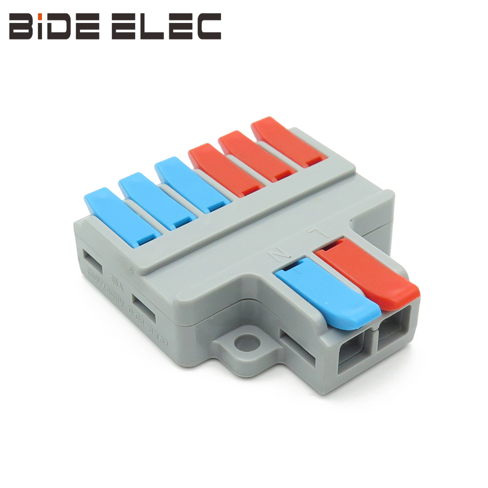 LT-626G灰色6平方可固定式分线接线端子