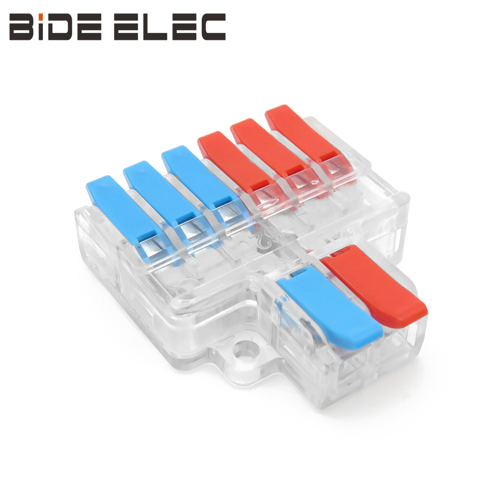 LT-626T透明6平方可固定式分线接线端子