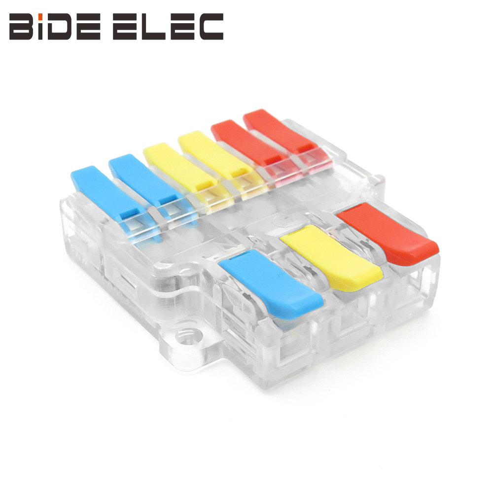 LT-636T透明6平方可固定式分线接线端子