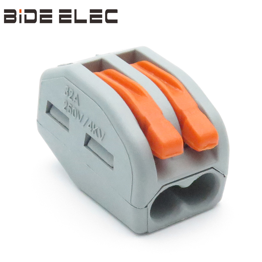 PCT-212G二孔灰色万能电线连接器