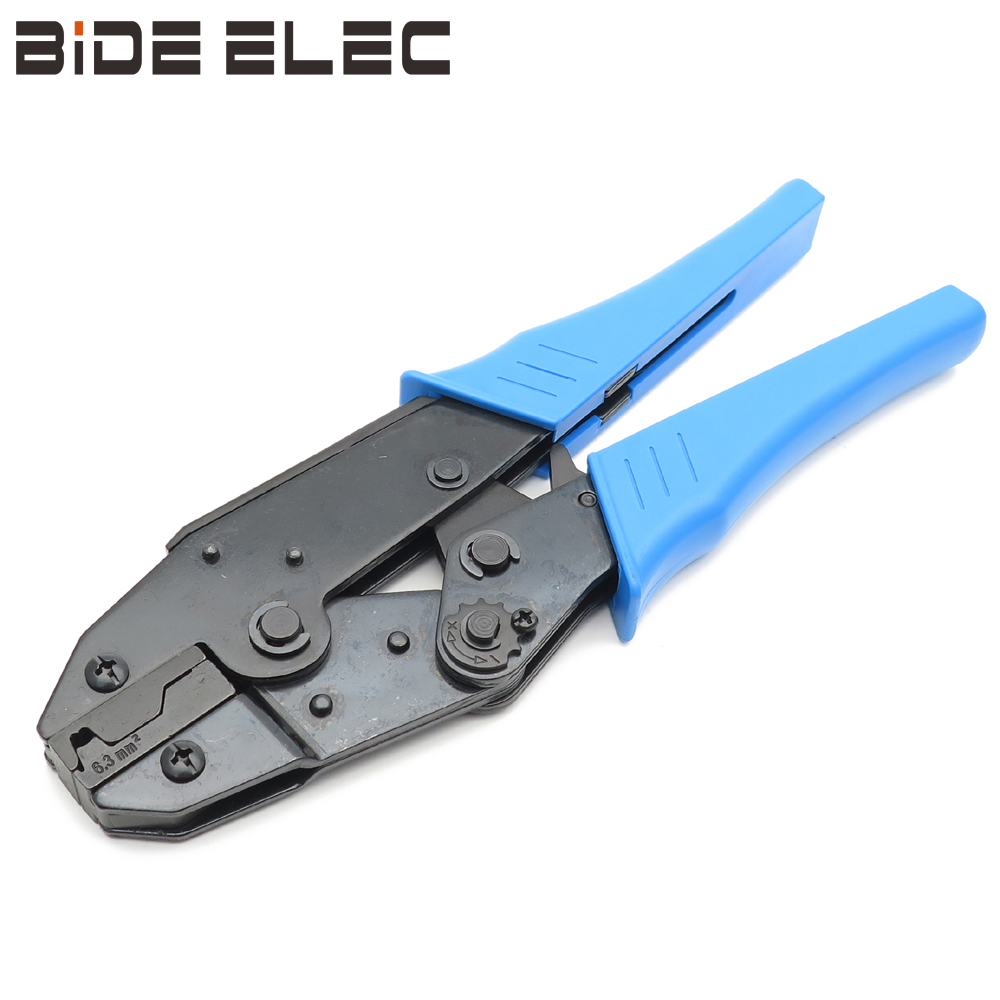 LS-06FL棘轮裸旗型非绝缘接头端子压线钳