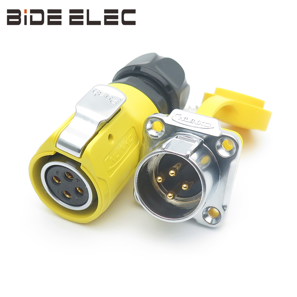 凌科Cnlinko LP-20 4芯反装电源航空防水连接器