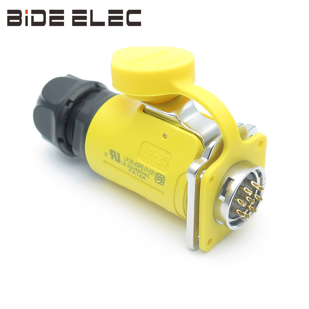 凌科Cnlinko LP20 9芯反装电源信号航空防水连接器