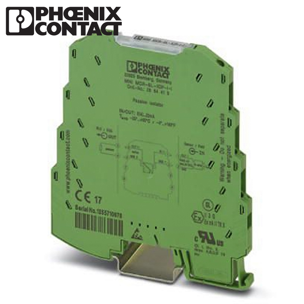 菲尼克斯MINI MCR-SL-1CP-I-I电流信号隔离器-Phoenix Contact 