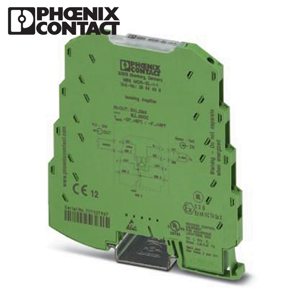 菲尼克斯MINI MCR-SL-I-I模拟量信号隔离放大器-Phoenix Contact 