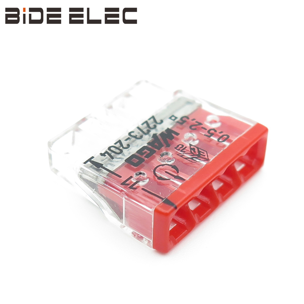 万可WAGO2273-204紧凑型接线盒用连接器接线端子