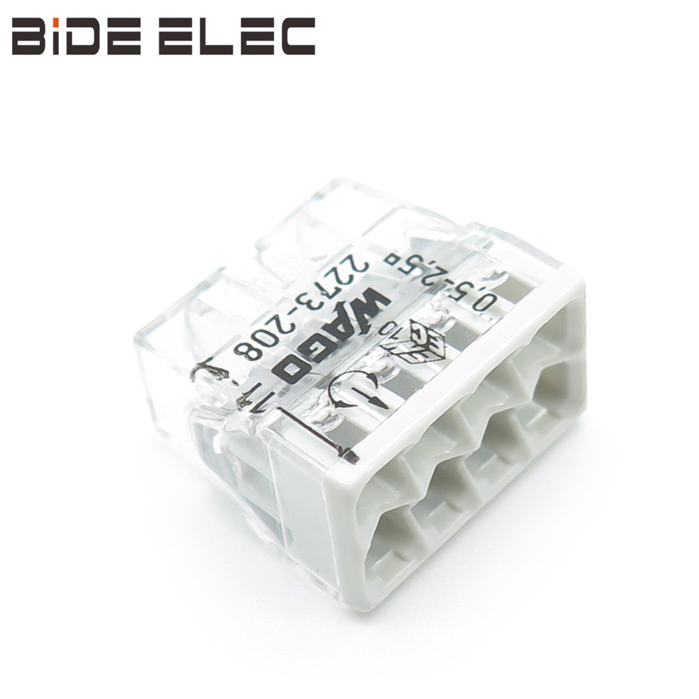 万可WAGO2273-208紧凑型接线盒用连接器接线端子