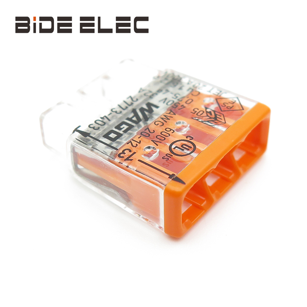 万可WAGO2773-403电线连接器接线端子最大4平方