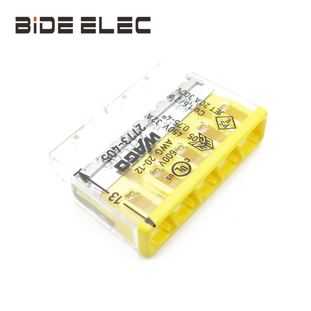 万可WAGO2773-405电线连接器接线端子最大4平方